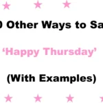 ‘Happy Thursday’